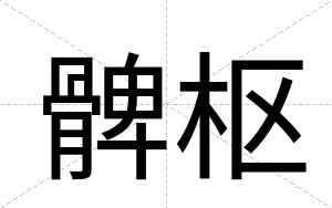 髀枢