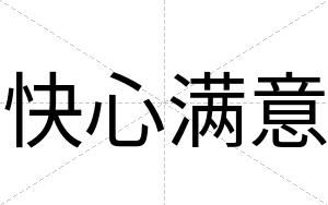 快心满意