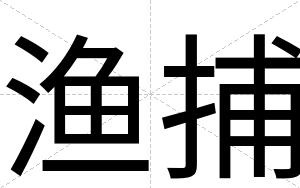 渔捕