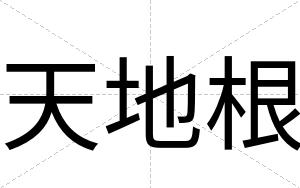 天地根