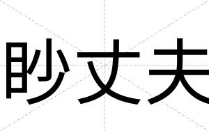 眇丈夫