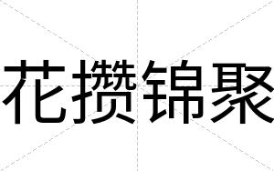 花攒锦聚