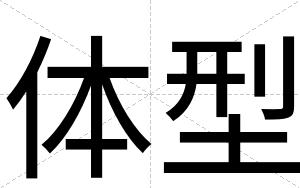体型