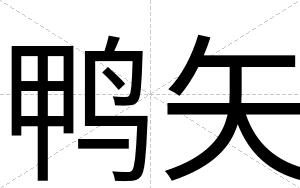 鸭矢