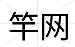 竿网