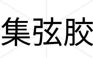集弦胶