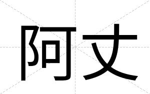 阿丈